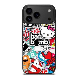 JDM STICKER BOMB  iPhone 17 Pro Max Case Cover