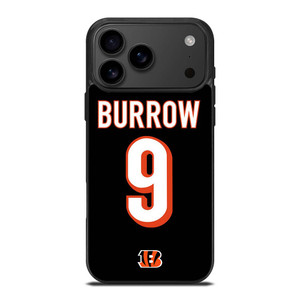 JOE BURROW CINCINNATI BENGALS KIT iPhone 17 Pro Max Case Cover