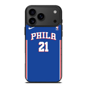 JOEL EMBIID PHILADELPHIA SIXERS NBA iPhone 17 Pro Max Case Cover