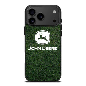 JOHN DEERE LOGO GREEN GRASS ICON iPhone 17 Pro Max Case Cover