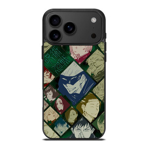 JUJUTSU KAISEN ANIME ALL CAST iPhone 17 Pro Max Case Cover