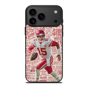KANSAS CITY CHIEFS 15 PATRICK MAHOMES iPhone 17 Pro Max Case Cover
