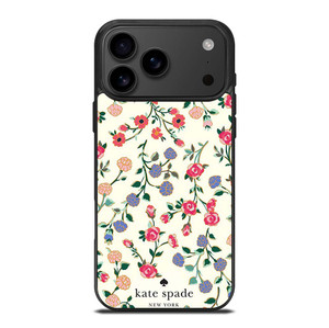 KATE SPADE FLOWER PATTERN iPhone 17 Pro Max Case Cover