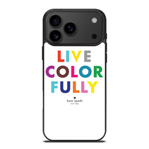 KATE SPADE LIVE COLOR FULLY iPhone 17 Pro Max Case Cover
