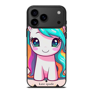 KATE SPADE NEW YORK LOGO PRETTY UNICORN iPhone 17 Pro Max Case Cover