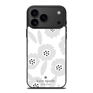 KATE SPADE NEW YORK LOGO WHITE FLOWER iPhone 17 Pro Max Case Cover