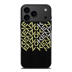 KENZO PARIS LOGO PATTERN iPhone 17 Pro Max Case Cover