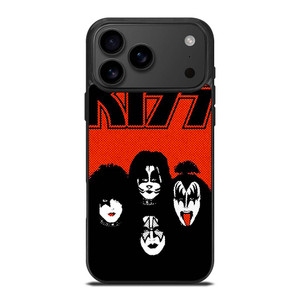 KISS RED ROCK BAND iPhone 17 Pro Max Case Cover