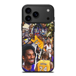 KOBE BRYANT RETRO COLLAGE iPhone 17 Pro Max Case Cover