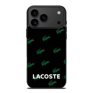 LACOSTE LOGO PATTERN iPhone 17 Pro Max Case Cover