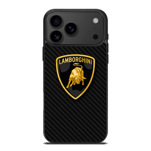 LAMBORGHINI AUTOMOBILI CARBON FIBER iPhone 17 Pro Max Case Cover
