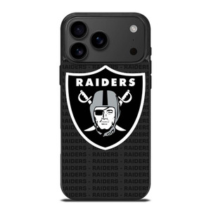 LAS VEGAS RAIDERS FOOTBALL TEXT iPhone 17 Pro Max Case Cover