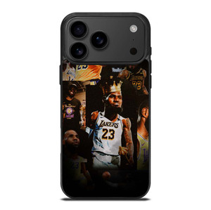 LEBRON JAMES LAKERS COLLAGE iPhone 17 Pro Max Case Cover