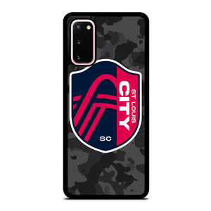 SAINT LOUIS CITY MLS BLACK CAMO Samsung Galaxy S20 Case Cover