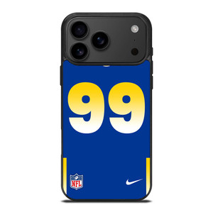LOS ANGELES RAMS AARON DONALD 99 NFL NIKE iPhone 17 Pro Max Case Cover