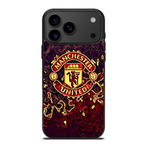 MANCHESTER UNITED LOGO FAN ART iPhone 17 Pro Max Case Cover
