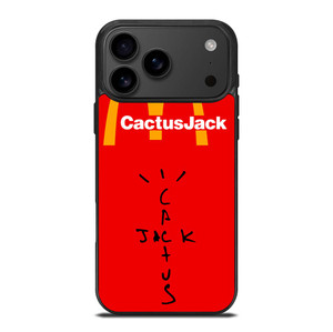 MCDONALD X TRAVIS SCOTT CACTUS JACK iPhone 17 Pro Max Case Cover