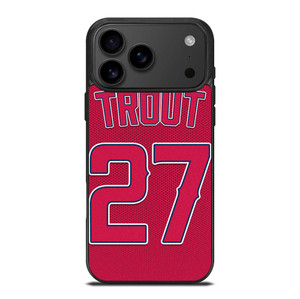 MIKE TROUT LOS ANGELES ANGELS MLB iPhone 17 Pro Max Case Cover