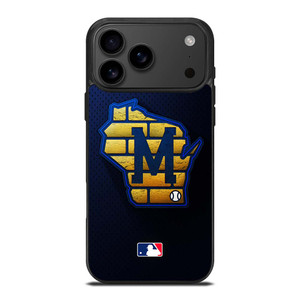 MILWAUKEE BREWERS MLB BASEBALL ICON iPhone 17 Pro Max Case Cover