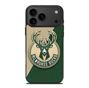 MILWAUKEE BUCKS NBA BASKETBALL LOGO iPhone 17 Pro Max Case Cover
