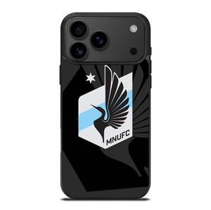 MINNESOTA UNITED FC MLS BLACK iPhone 17 Pro Max Case Cover