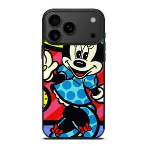 MINNIE MOUSE ROMERO BRITTO ART iPhone 17 Pro Max Case Cover