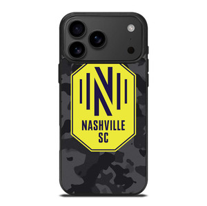 NASHVILLE SC MLS BLACK CAMO iPhone 17 Pro Max Case Cover