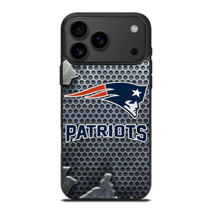 NEW ENGLAND PATRIOTS BROKEN METAL iPhone 17 Pro Max Case Cover