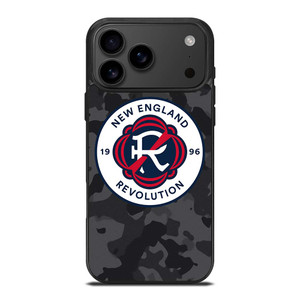 NEW ENGLAND REVOLUTION MLS BLACK CAMO iPhone 17 Pro Max Case Cover