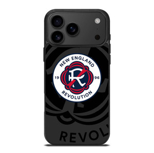 NEW ENGLAND REVOLUTION MLS BLACK iPhone 17 Pro Max Case Cover