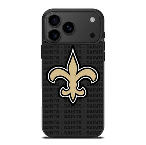 NEW ORLEANS SAINTS FOOTBALL TEXT iPhone 17 Pro Max Case Cover