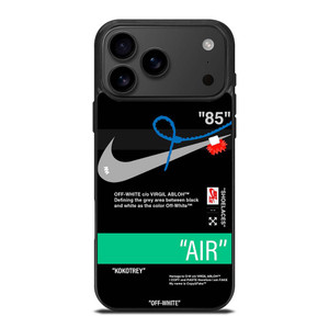 NIKE AIR OFF WHITE iPhone 17 Pro Max Case Cover