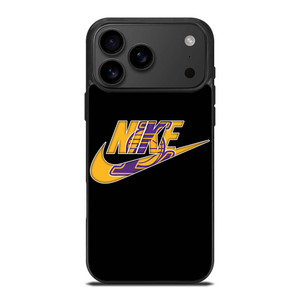NIKE LOS ANGELES LAKERS SWOOSH iPhone 17 Pro Max Case Cover