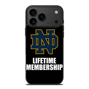 NOTRE DAME FIGHTING IRISH MEMBERSHIP iPhone 17 Pro Max Case Cover
