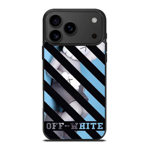 OFF WHITE X KAWAII iPhone 17 Pro Max Case Cover