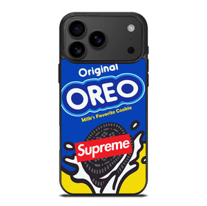 OREO CHOCOLATE MILK COOKIES SUPREME iPhone 17 Pro Max Case Cover
