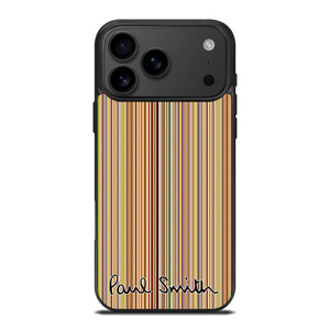 PAUL SMITH LOGO SIGNATURE PATTERN iPhone 17 Pro Max Case Cover
