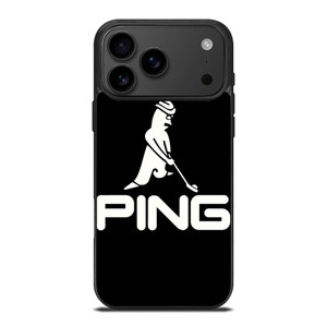 PING GOLF BLACK LOGO iPhone 17 Pro Max Case Cover