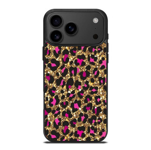 PINK LEOPARD GLITTER SKIN iPhone 17 Pro Max Case Cover
