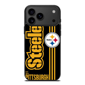 PITTSBURGH STEELERS FOOTBALL TEAM LOGO EST 1933 iPhone 17 Pro Max Case Cover