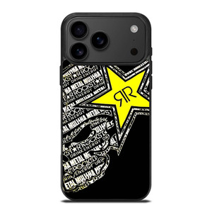 ROCKSTAR ENERGY DRINK SKULL iPhone 17 Pro Max Case Cover