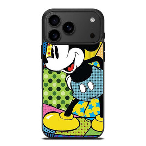 ROMERO BRITTO MICKEY MOUSE ART iPhone 17 Pro Max Case Cover