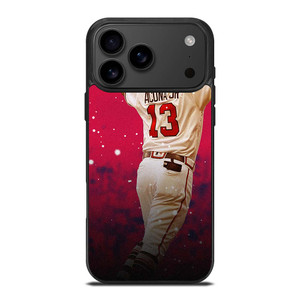 RONALD ACUNA JR ATLANTA BRAVES MLB iPhone 17 Pro Max Case Cover
