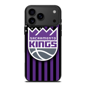 SACRAMENTO KINGS NBA USA FLAG iPhone 17 Pro Max Case Cover