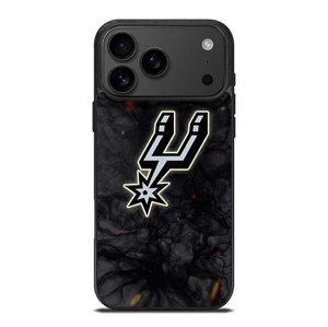 SAN ANTONIO SPURS BASKETBALL NBA FIRE iPhone 17 Pro Max Case Cover