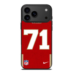 SAN FRANCISCO 49ERS TRENT WILLIAMS 71 NFL NIKE iPhone 17 Pro Max Case Cover