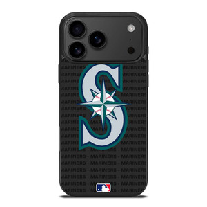 SEATTLE MARINERS BASEBALL BLACK iPhone 17 Pro Max Case Cover