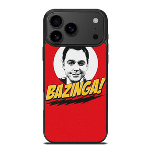 SHELDON COOPER BAZINGA BIG BANG THEORY iPhone 17 Pro Max Case Cover