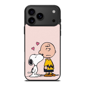SNOOPY CHARLIE BROWN LOVE iPhone 17 Pro Max Case Cover