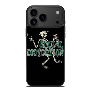 SOCIAL DISTORTION SKULL ART iPhone 17 Pro Max Case Cover
